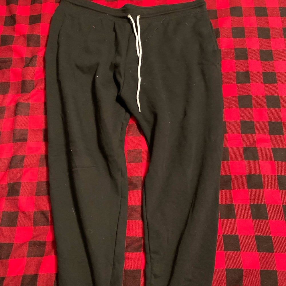Bella Canvas Black Joggers